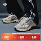 adidas 閃回鞋 RESPONSE CL貼合老爹鞋男女阿迪達斯官方三葉草   漢玉白/灰色   41
