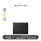 INJOYLIFE卡包女小巧超薄新款迷你零錢(qián)包卡片包小錢(qián)包一體 黑色