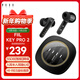FIIL Key Pro2全能智駕降噪藍牙耳機-55dB金標音質(zhì)藍牙6.0入耳半入耳式耳機一機兩用適用蘋(píng)果華為手機 黑美人