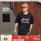 李寧短袖T恤文化衫男女同款LOGO字母印花圓領(lǐng)運動(dòng)服AHSU745