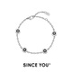 SINCE YOU八芒星ROCK手鏈男士個(gè)性高級感手串輕奢冷淡風(fēng)手飾品女生日禮物 八芒星ROCK手鏈 20cm