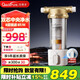 佳德凈（GADEPURE）雙芯前置過(guò)濾器大白瓶全屋中央凈水家用自來(lái)水大型大流量反沖洗 雙芯大白瓶【全屋中央凈水】
