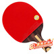 紅雙喜狂飆九星乒乓球拍單拍黑檀面材芳碳5+2AC結構 7層攻防H9006直含球