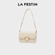 拉菲斯?。↙a Festin）【徐璐同款】畫(huà)框包包女新款單肩斜挎腋下包生日婦女節禮物送女生 椰奶白