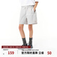 FPA潮牌撞色哈蘇輕薄訓練短褲寬松直筒簡(jiǎn)約休閑運動(dòng)五分褲男款 椰白色 L