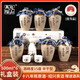 胖東來(lái)同款黃酒紹興花雕30年年貨送長(cháng)輩禮陳釀黃酒正宗紹興半干型 6壇