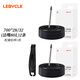 樂(lè )百客（LEBYCLE）公路自行車(chē)旅行車(chē)內胎700C28寸里胎32瓜車(chē)內帶法嘴60mm輪胎2條