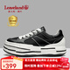 楓葉（leaveland）男鞋原創(chuàng  )不規則溶解鞋男復古厚底增高板鞋男小眾個(gè)性結構休閑鞋 【情侶款】黑色（皮鞋碼） 41 男碼