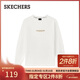 斯凱奇（Skechers）新年禮物男女同款休閑針織長(cháng)袖T恤衫L325U096