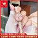 歐利時(shí)（OLEVS）瑞士認證品牌手表女簡(jiǎn)約氣質(zhì)石英表陶瓷防水女士手表輕奢女生禮物 歐利時(shí)-7093-陶瓷玫粉面