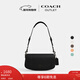 蔻馳（COACH）【新年禮物】奧萊女士女包ANDREA單肩包腋下包通勤百搭 JI/黑色