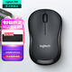 羅技（Logitech）M220無(wú)線(xiàn)鼠標(M221造型)無(wú)線(xiàn)辦公靜音鼠標 筆記本家用usb無(wú)線(xiàn)辦公Mac鼠標電池 中小手適用小巧便攜 灰色
