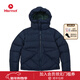 土撥鼠（Marmot）帕爾巴特羽絨派克大衣Parbat Parka 海藍 M