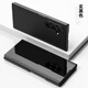 諾盟（NUOMENG）適用三星z trifold 手機殼翻蓋三星三折疊保護套鏡面支架男女外殼 【黑色】 SM-ZTriFold