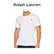 RALPH LAUREN 拉夫勞倫冬季新款潮流休閑純棉男短袖T恤打底衫714844756白M