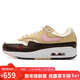 耐克NIKE女子 AIR MAX 1 87運動(dòng)休閑鞋FZ4346-200卡其棕白淺粉38.5