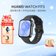 華為（HUAWEI）WATCH FIT 3 智能手表 輕薄大屏運動(dòng)減脂健康監測 男女情侶手表 智能穿戴設備 幻夜黑