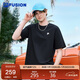 FILA FUSION斐樂(lè )潮牌情侶短袖T恤2025年夏季寬松透氣t恤男女同款上衣