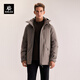 KAILAS凱樂(lè )石羽絨服男士800蓬鵝絨戶(hù)外防風(fēng)防靜電保暖連帽冬季外套男