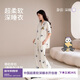 靜韻【深睡衣70】超柔軟涼感睡衣熊貓叭叭夏短袖情侶家居服套裝女