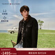 Tommy Hilfiger【菱格絎縫】25新款秋冬男撞色燈芯絨襯衫翻領(lǐng)棉服夾克