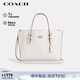 蔻馳（COACH）【品牌直供】女士MOLLIE25中號手提單肩包白色CV965新年禮物