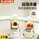 邦帛世推車(chē)掛鉤嬰兒車(chē)掛鉤配件電瓶動(dòng)車(chē)掛鉤遛娃車(chē)神器掛鉤通用 推車(chē)掛鉤兩個(gè)裝（面包熊+可愛(ài)漢堡）