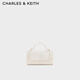 CHARLES&KEITH26春新品蝴蝶結手提小方包單肩斜挎包新年生日禮物CK6-30770716 Cream奶白色 XS