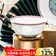 古鎮陶瓷景德鎮個(gè)人專(zhuān)用陶瓷碗飯碗中式家用飯碗米飯碗玲瓏瓷吃飯面條碗 吉祥如意 飯碗單個(gè) (買(mǎi)5贈1)