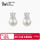 She's凡爾賽之夢(mèng)璀璨瑩潤仿珍珠耳釘女時(shí)尚耳環(huán)新年禮物送女友送老婆