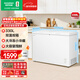 容聲（Ronshen）330L雙溫家商兩用冰柜冰箱雙箱大冷凍小冷藏大冷凍力大容量囤鮮冷柜BCD-330ZMMA