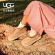 UGG春季男女同款純色平底圓頭保暖短靴雪地靴1152953SAN|沙色 36