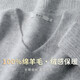 雪中飛（SNOWFLYING）【100%綿羊毛】女式羊毛衫秋冬V領羊毛衫女純色休閑長袖女式毛衣
