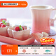 酷彩（Le Creuset） 炻瓷400毫升馬克杯子咖啡早餐辦公家用茶水杯麥片早餐杯陶瓷歐式 400ml馬克杯石英粉