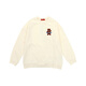 陸心媛YOUK SHIM WON/陸心媛秋季圓領(lǐng)卡通寬松休閑衛衣新年衛衣清倉福袋 米白色小熊 均碼