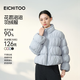 愛(ài)居兔（EICHITOO）時(shí)尚短款羽絨服2025年冬季新款女立領(lǐng)防風(fēng)抗寒冬外套EWRAD4Q768A 冰川藍86 S
