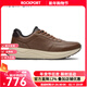 ROCKPORT樂(lè )步【明星同款】男士高端休閑鞋新款真皮商務(wù)厚底鞋運動(dòng)休閑鞋子 棕色 42