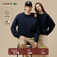 LACOSTE法國鱷魚(yú)男女同款25秋冬新款百搭寬松落肩長(cháng)袖圓領(lǐng)衛衣|SH7745 166/藏青色 S