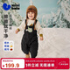 迷你巴拉（minibala）[拒水羽絨]男女童寶寶羽絨褲2025冬保暖三防長(cháng)褲