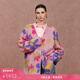 Fabrique【彩虹后花園】提花針織開(kāi)衫女秋冬新款毛衣 甜美粉 XS （XS/P）