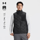安德瑪戶(hù)外輕薄羽絨馬甲男2025秋冬新款防風(fēng)保暖立領(lǐng)外套沖鋒衣內膽男 漫暮黑 XL