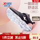 特步（XTEP）兒童童鞋女童網(wǎng)布鞋面基礎柔軟運動(dòng)跑鞋 黑/浪漫粉 34碼