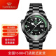 天王（TIAN WANG）手表潛水表300米防水藍鰭系列機械男士腕表鋼帶品牌國表 炫酷黑 GS301113N.D.N.B