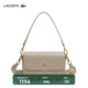 LACOSTE法國鱷魚(yú)女士25春夏新款時(shí)尚潮流通勤手提斜挎包|NF4712MH Q47/淺棕色