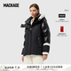 MACKAGE【新年】女士 CYRAH 拼接加厚保暖防寒修身羽絨服外套上衣 黑色 M