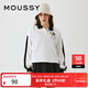 moussy 女裝新款米奇POLO寬松T恤028GAY90-5030 010白色 均碼