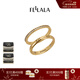 翡拉拉（fellala）「羅馬」戒指簡(jiǎn)約對戒輕奢指環(huán)情侶戒疊戴戒潮送女友節日生日禮物 L碼