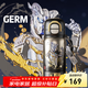 格米（germ）奧特曼兒童保溫杯男學(xué)生防漏316水壺高顏值雙飲水杯趣享吸管杯子 極夜黑【十五周年限定】500ml