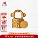 京工美作古法黃金吊墜 足金999 十二生肖本命年印章吊墜生日禮物 生肖猴 金重8g