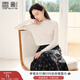 香影半高領(lǐng)蕾絲衫上衣女2026春季新款氣質(zhì)長(cháng)袖鏤空白色內搭打底衫 鷺白 L 165/88A/110-125斤